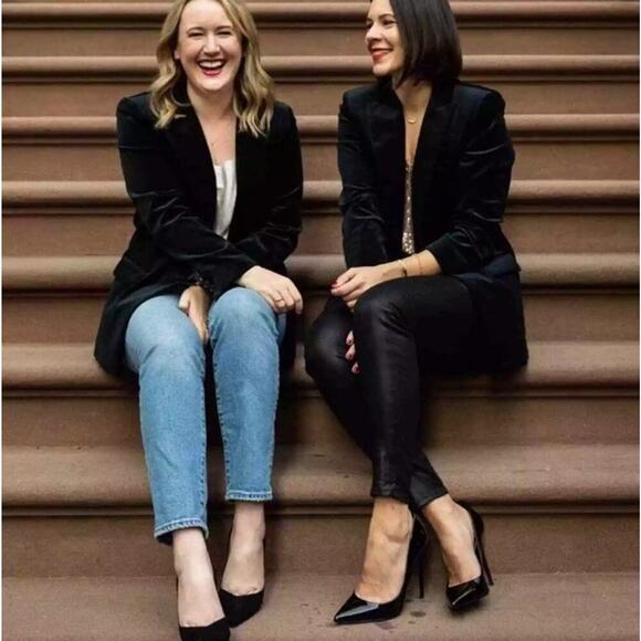 J.Crew Willa Blazer Womens 2 Black Stretch Velvet One Button‎ Preppy Academia - Picture 16 of 16